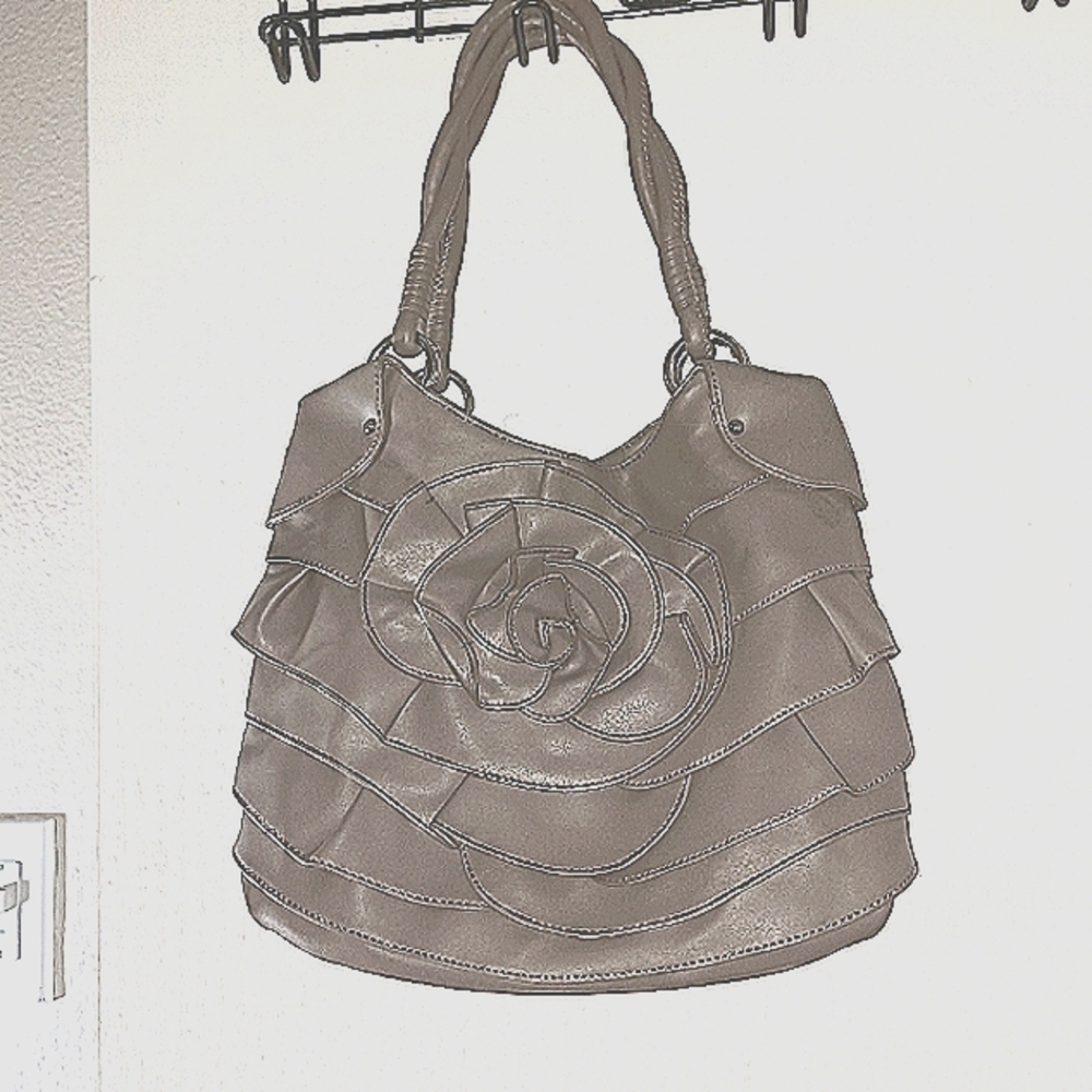 Nine West grey shoulder bag